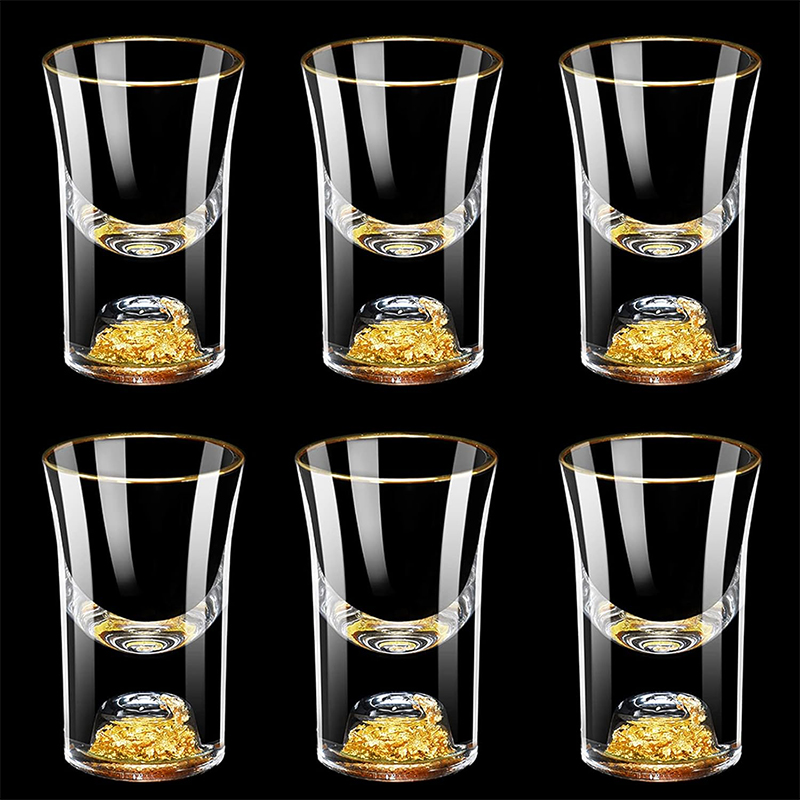 Wine Or Beer - HeY LiLac 6Pcs Shot Glasses 15ML
