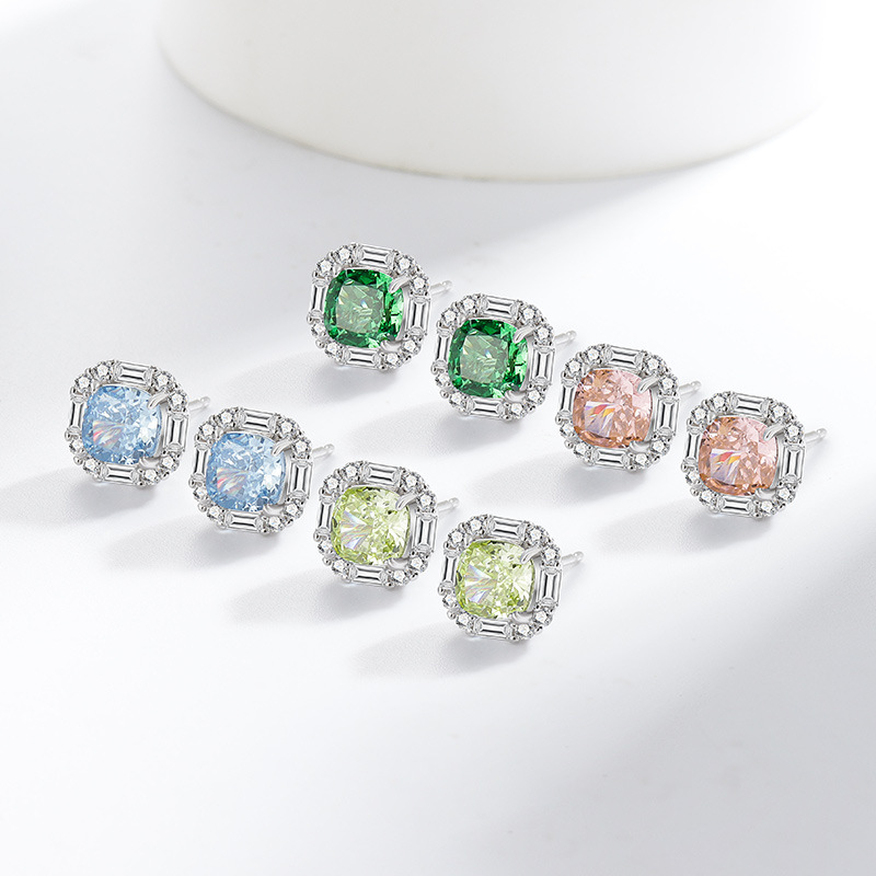Ice Bucket Silver - 925 Sterling Silver Stylish Exquisite Crystal