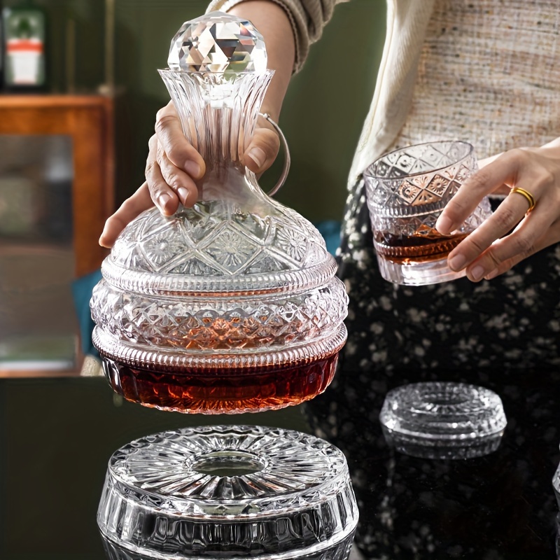 Wine Glass Set Crystal - Crystal Wine Decanter Elegant Handcrafted Glass