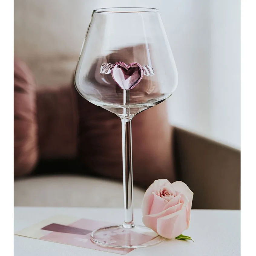 Wine Or Beer - Large Capacity Creative 3D Diamond Pink