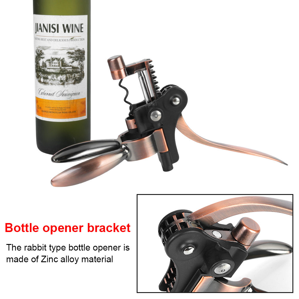 Barware Rabbit-Shaped Bar Leve - đánh giá và giá Cork Screw Lever