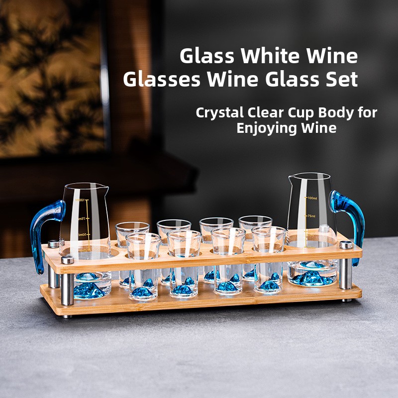 High-End Chinese Style Crystal - đánh giá và giá Wine Glass Set Crystal