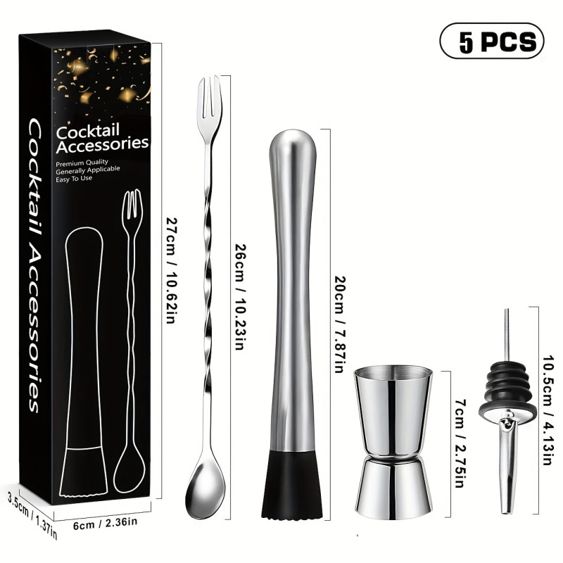 【Stainless Steel & Professiona - đánh giá và giá Muddler Cocktail Bar