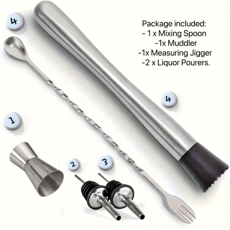 【Stainless Steel & Professiona - đánh giá và giá Muddler Cocktail Bar