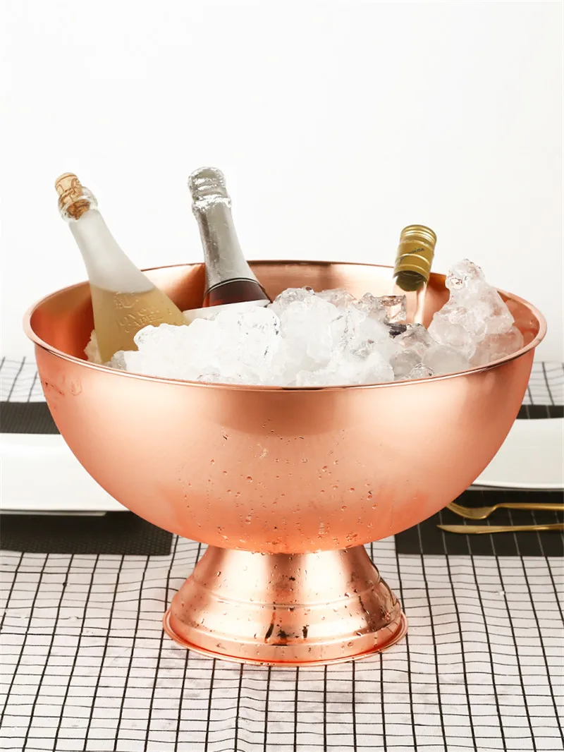 Large champagne bar bucket bee - đánh giá và giá Ice Bucket Silver