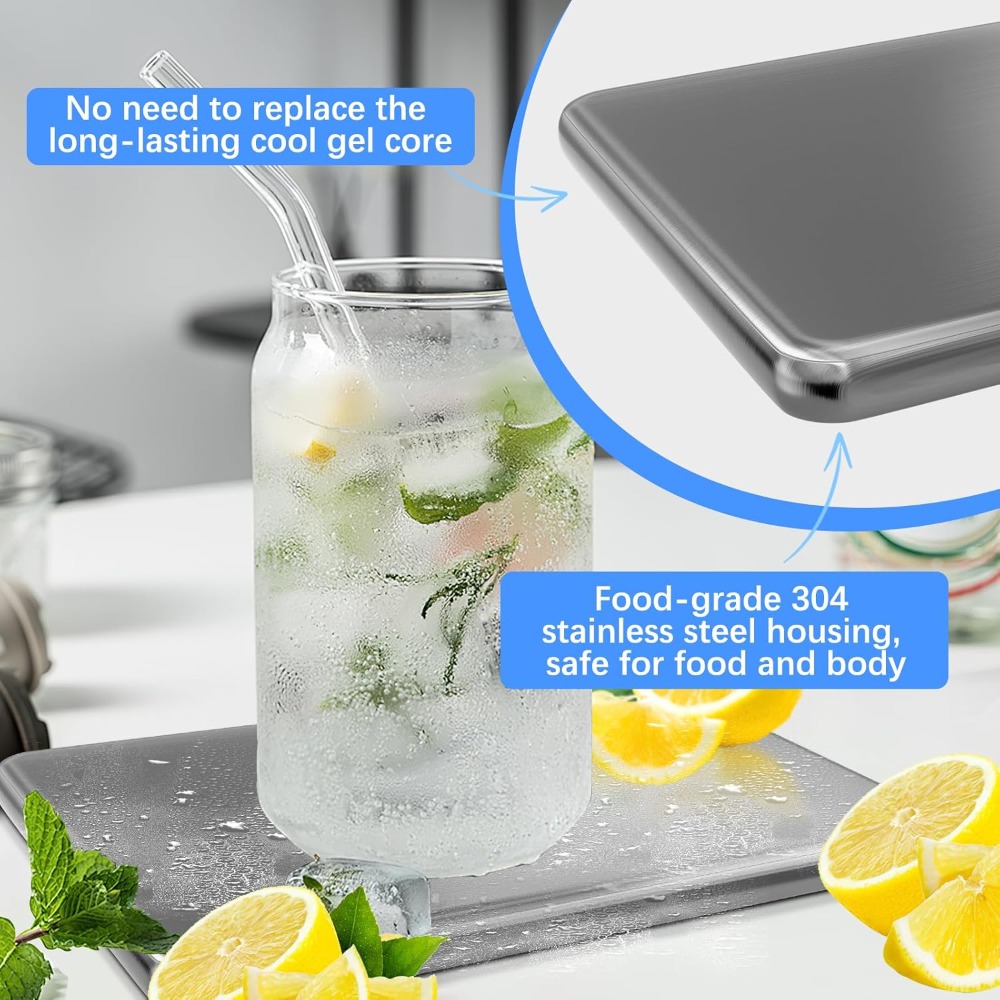 Ice Packs for Lunch Boxes Reus - đánh giá và giá Ice Bucket Silver