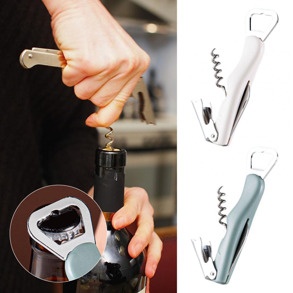 3 in 1 Wine Opener Beer Cap Li - đánh giá và giá Cork Screw Lever