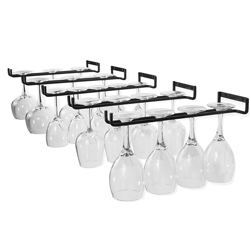 1pc Iron Wall Mount Wine Glass - đánh giá và giá Wine Rack Wall Mount