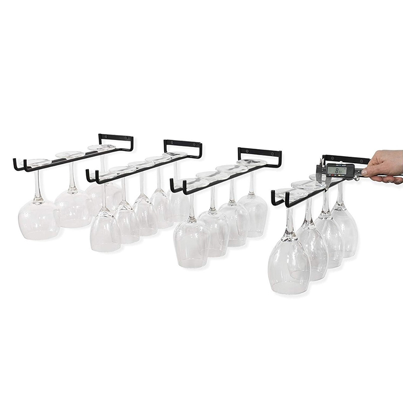 1pc Iron Wall Mount Wine Glass - đánh giá và giá Wine Rack Wall Mount