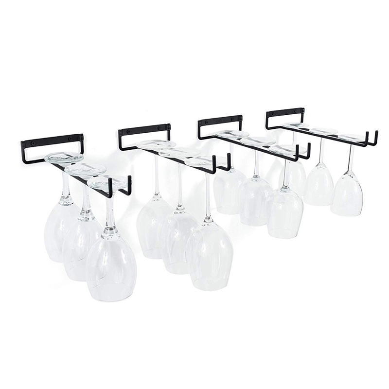 1pc Iron Wall Mount Wine Glass - đánh giá và giá Wine Rack Wall Mount