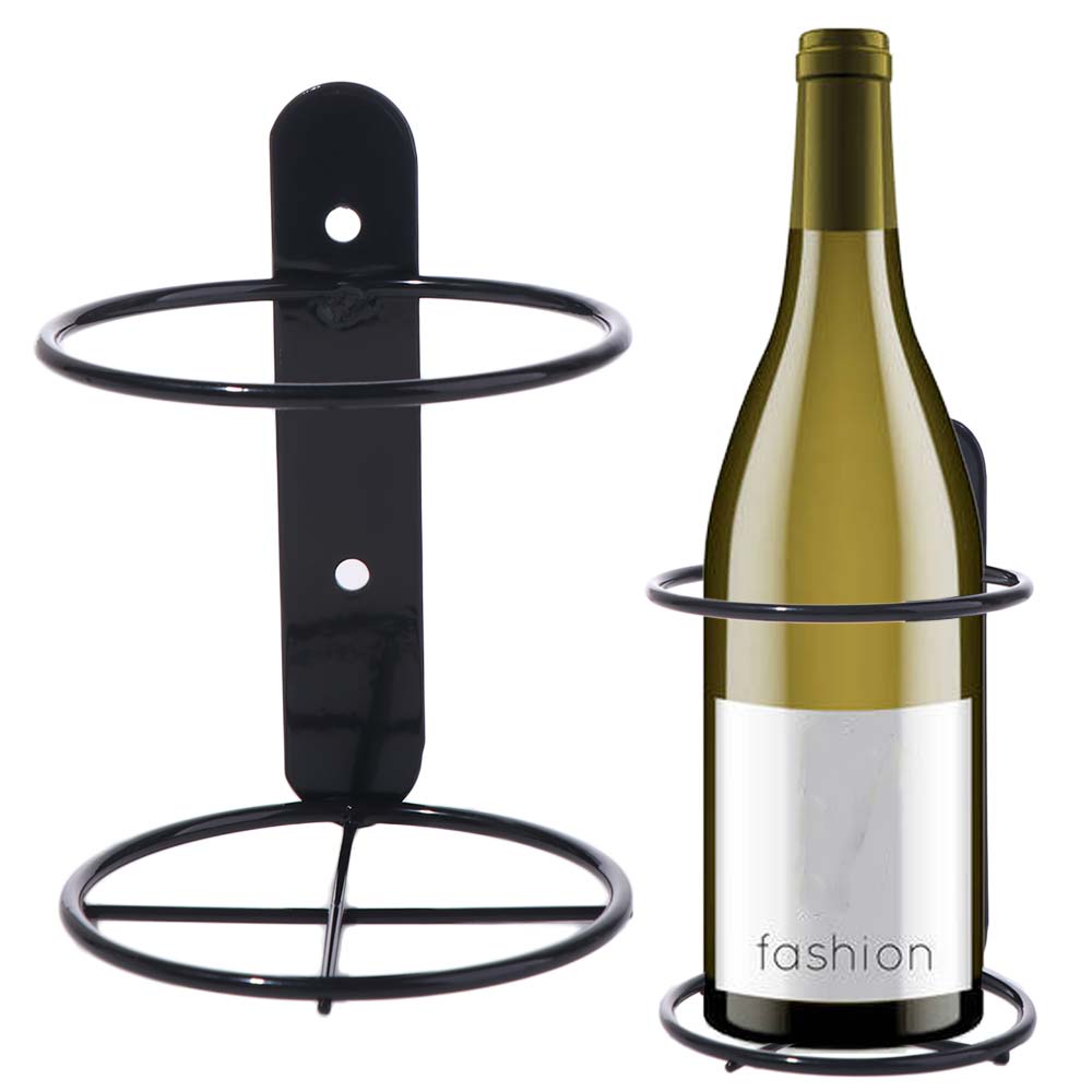Iron Wall Mounted Wine Bottle  - đánh giá và giá Wine Rack Wall Mount