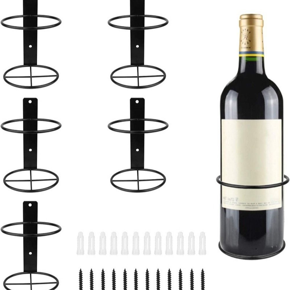 Iron Wall Mounted Wine Bottle  - đánh giá và giá Wine Rack Wall Mount