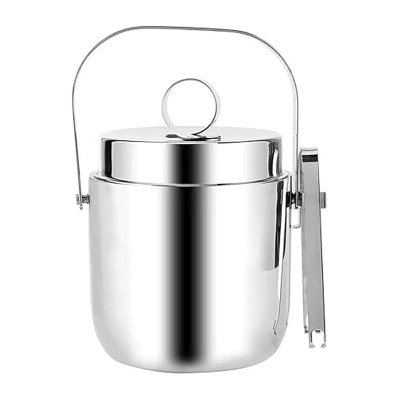 ABRE-Ice Bucket In Stainless S - đánh giá và giá Ice Bucket Silver