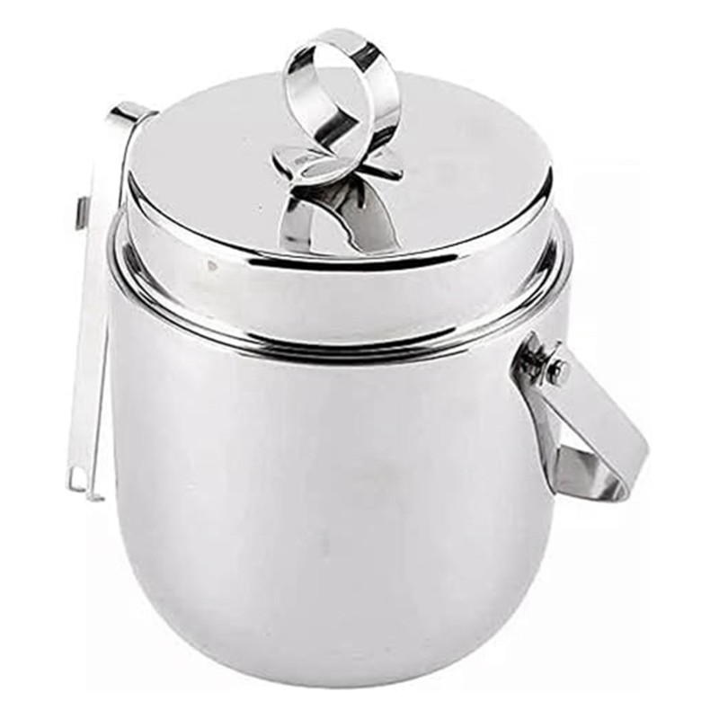 ABRE-Ice Bucket In Stainless S - đánh giá và giá Ice Bucket Silver