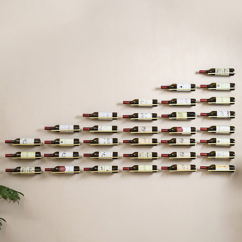1PC Wall-Mounted Bar Wine Rack - đánh giá và giá Wine Rack Wall Mount