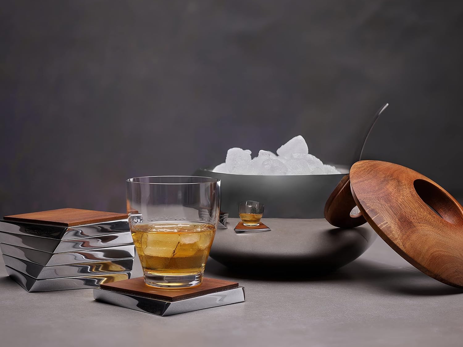 Insulated Stainless Steel Ice  - đánh giá và giá Ice Bucket Silver