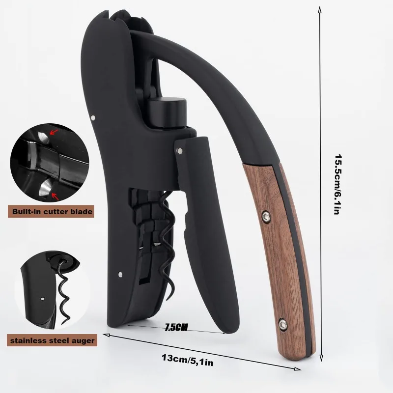 Gooseneck Wine Opener-Manual L - đánh giá và giá Cork Screw Lever