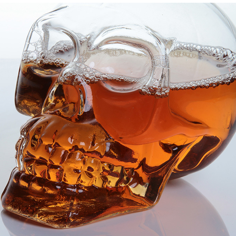 Creative Skull Head Decanter C - đánh giá và giá Wine Glass Set Crystal