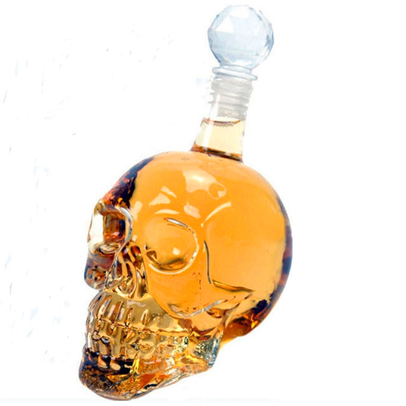 Creative Skull Head Decanter C - đánh giá và giá Wine Glass Set Crystal