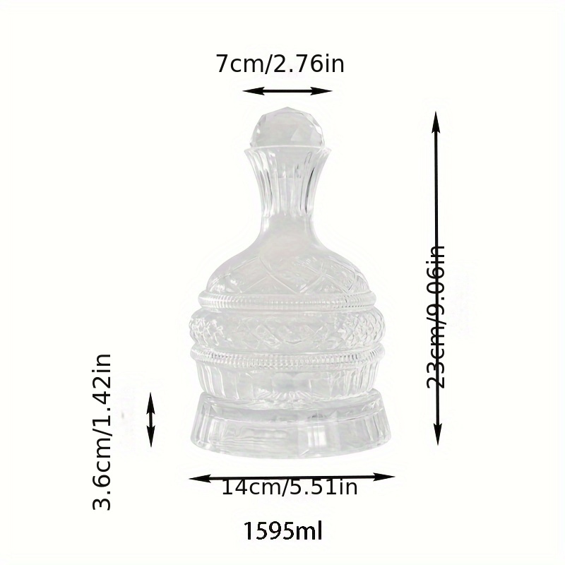 Crystal Wine Decanter Elegant  - đánh giá và giá Wine Glass Set Crystal