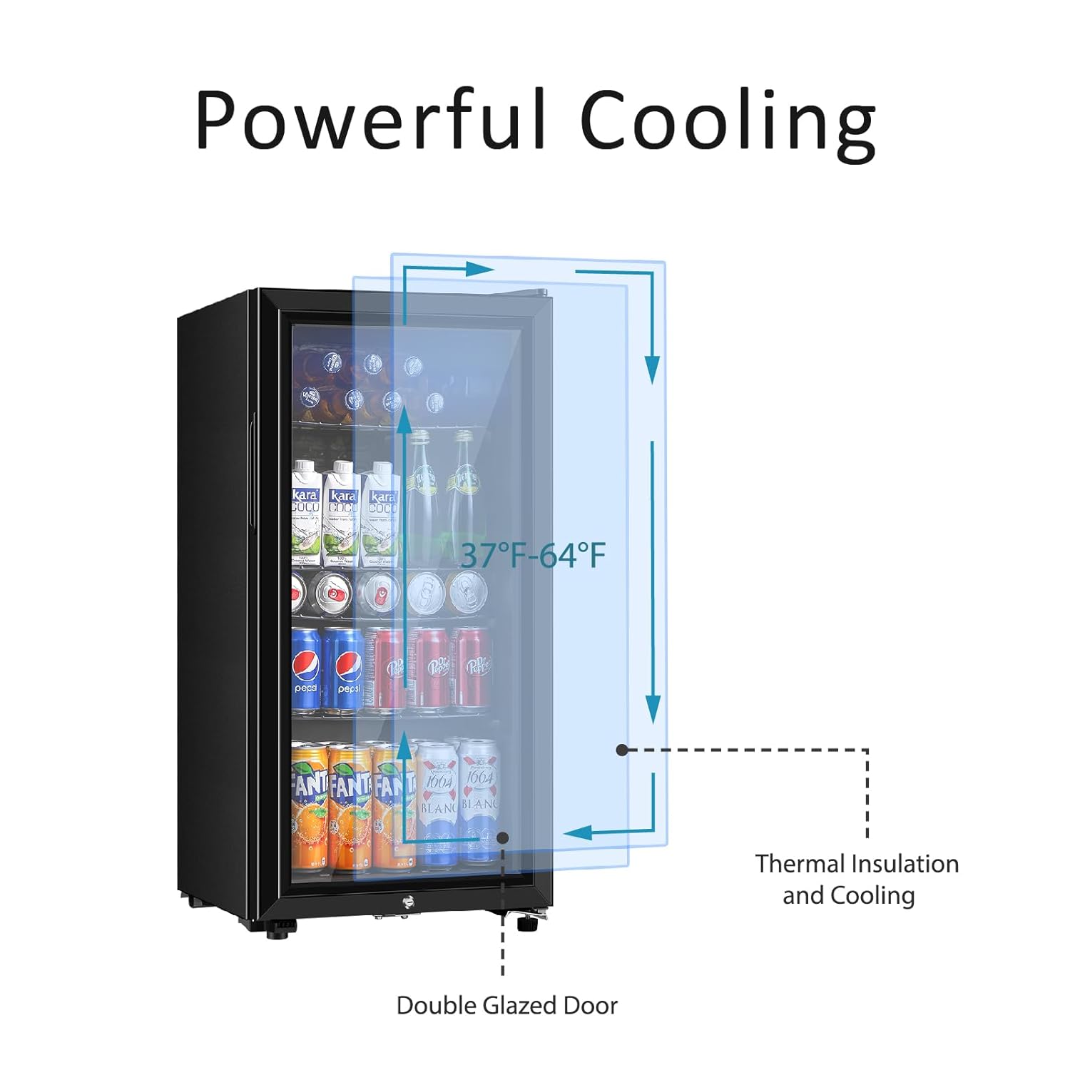 Beverage Refrigerator, 3.2 Cu. - đánh giá và giá Wine Or Beer
