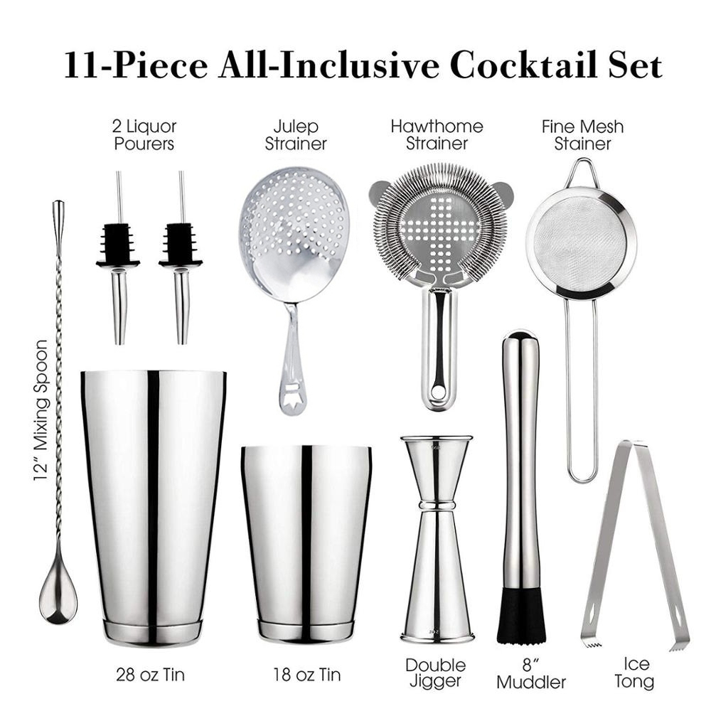 Cocktail Shaker Bar Set: 2 Wei - đánh giá và giá Muddler Cocktail Bar