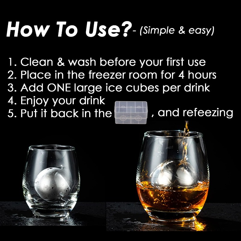 Reusable Ice Cubes & Metal Chi - đánh giá và giá Ice Bucket Silver