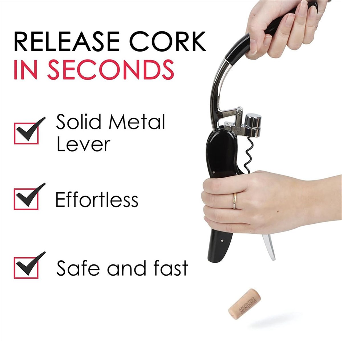 A24I Stainless Steel Wine Bott - đánh giá và giá Cork Screw Lever