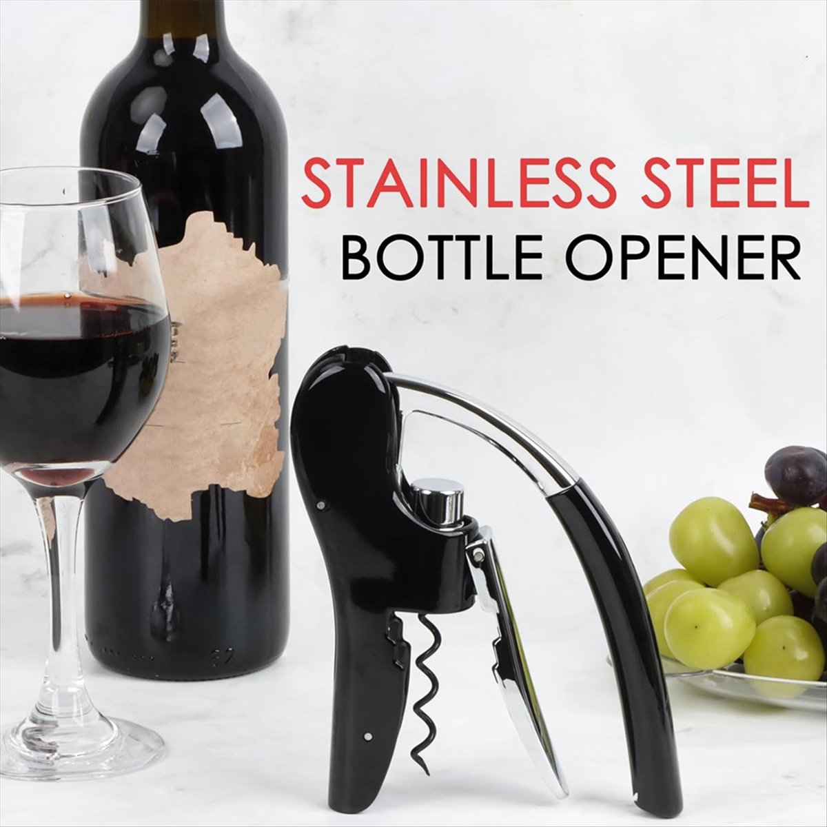 A24I Stainless Steel Wine Bott - đánh giá và giá Cork Screw Lever