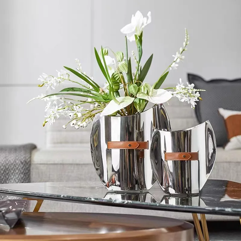 Curved Stainless Steel Vase, H - đánh giá và giá Ice Bucket Silver