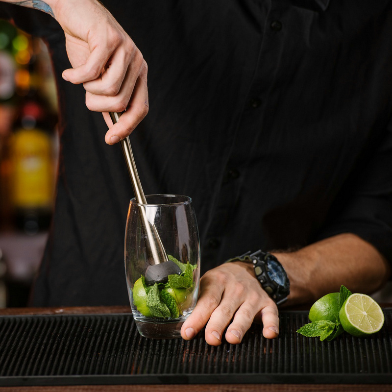 Cocktail Inox Không Gỉ Muddler - đánh giá và giá Muddler Cocktail Bar