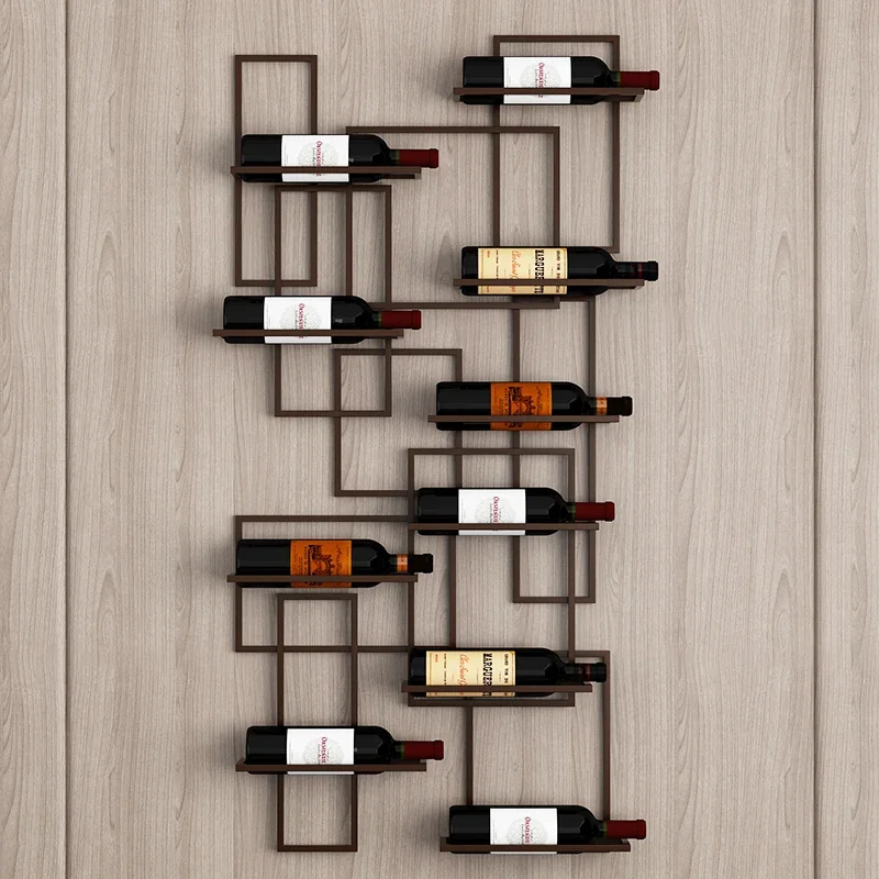 European Style Wall-Mounted Wi - đánh giá và giá Wine Rack Wall Mount