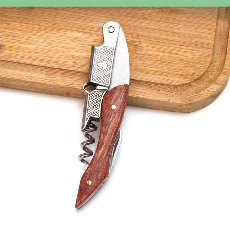 Stainless Steel and Wood 1pc S - đánh giá và giá Cork Screw Lever
