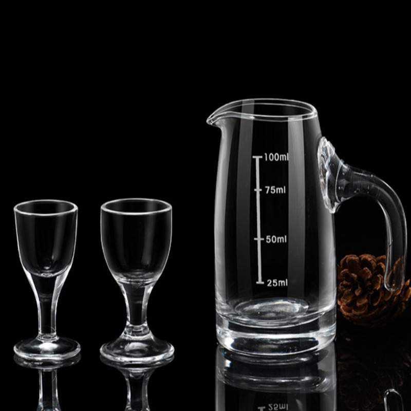 Small Wine Glass Set Baijiu Gl - đánh giá và giá Wine Glass Set Crystal